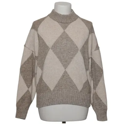Strickpullover (Grau, Beige) von Pringle of Scotland x H&M Acryl, Polyester, Wolle