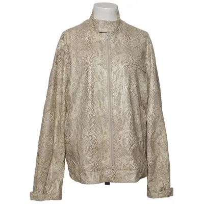 Jakke (Beige) fra AMC Polyester