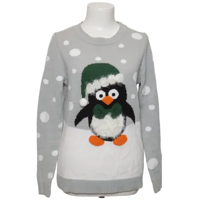 Kersttrui (Grijs, Meerkleurig) van UpFashion Acryl