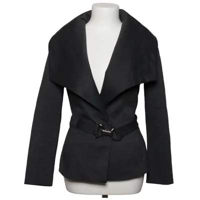 Blazer (Gris) de Zara Basic Élasthane, Polyester, Viscose
