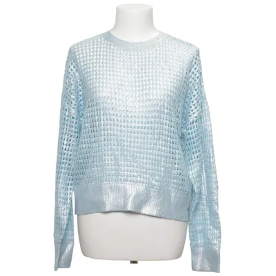 Strickpullover (Blau, Silber) von Desigual Acryl, Baumwolle