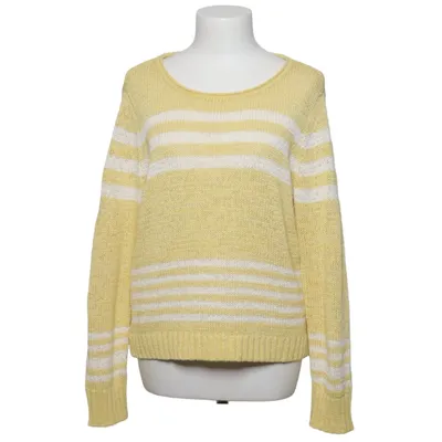 Pull-over (Jaune, Blanc) de Thom by Thomas Rath Coton, Polyamide, Polyester
