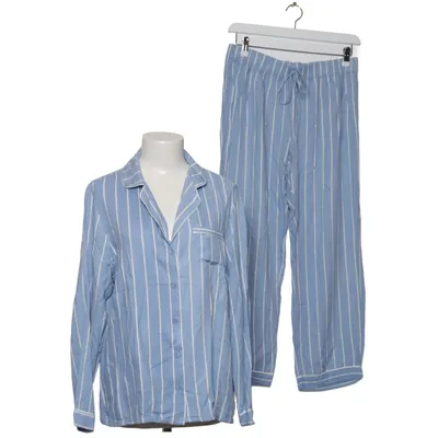 Pyjama (Blau, Weiß) von Primark Polyester, Viskose