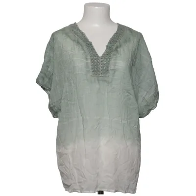 Top (Green, White) from Palme Cotton