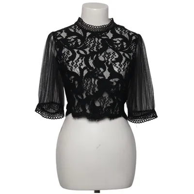 Crop top (Noir) de MC Lorene Polyester