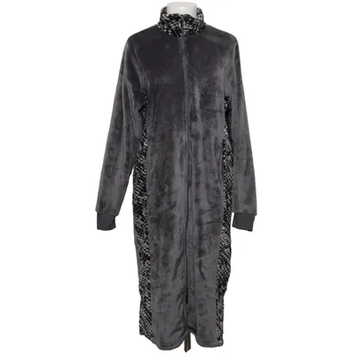 Morgenkåbe (Grå, Sort, Hvid) fra Mont Chalet Polyester