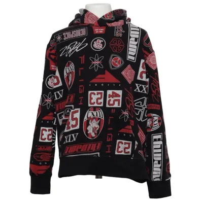 Hoodie (Black, Red, White) from Jordan Cotton, Polyester