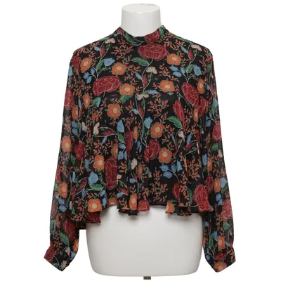Bluse (Schwarz, Mehrfarbig) von Zara Trafaluc Collection
