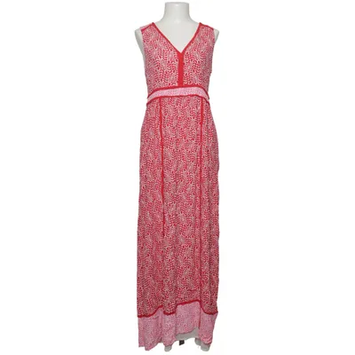 Robe longue (Rouge, Blanc) de Boden Polyester, Viscose