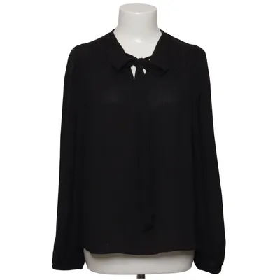 Knytblus (Svart) från CeCe Polyester