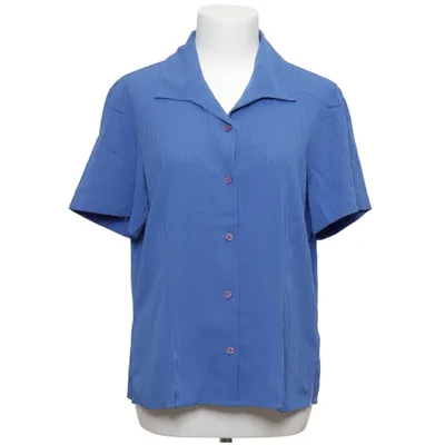 Chemise à manches courtes (Bleu) de Notations Polyester