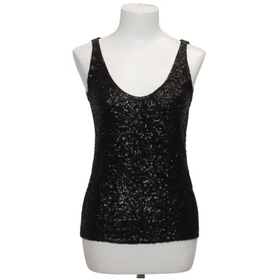 Tanktop (Zwart) van Sisley Polyamide, Viscose
