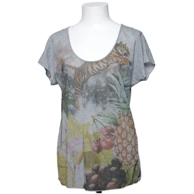 T-shirt (Grå, Flerfärgad) från Armani Jeans Bomull, Lyocell, Polyester
