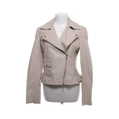 Bikerjack (Beige) van Karen Millen Suède, Leer, Acetaat, Viscose