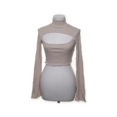 Crop top (Beige) från Chiquelle Bomull, Elastan