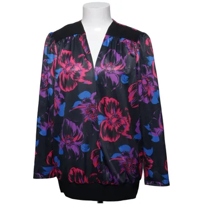Wrap top (Black, Multicolored) from Eurofashion Polyester