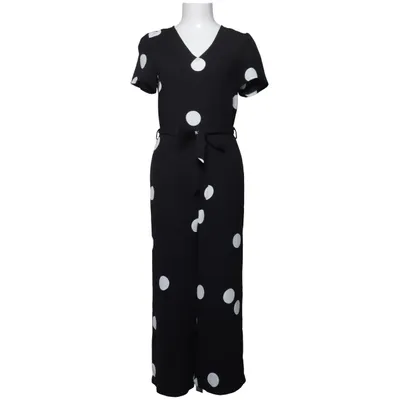 Byxdress (Svart, Vit) från Ichi Polyester
