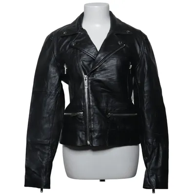 Bikerjacka (Svart) från Deadwood Skinn, Polyester