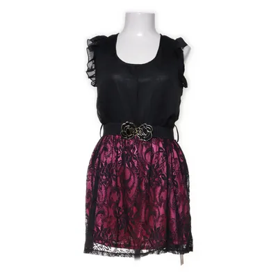Klänning (Svart, Rosa) från Yumi Polyester
