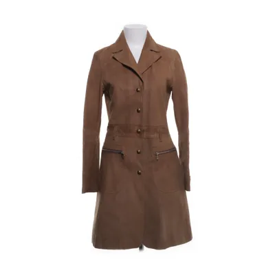 Leather coat (Brown) from Bomb Boogie
