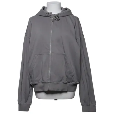 Huvtröja (Regular Boxy Zip Hoodie) från Weekday Bomull, Polyester
