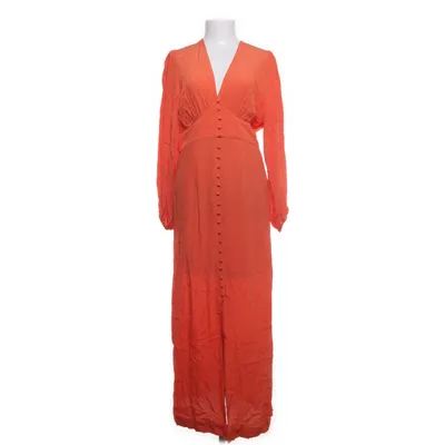 Maxikjole (Orange) fra Second Female Viscose, Bomuld