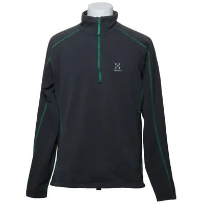 Fleece sweater (Gray, Green) from Haglöfs Elastane, Polyester