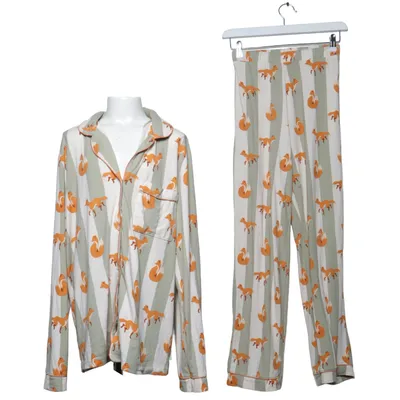 Pyjamas (Vit, Orange, Grön) från Chelsea Peers Elastan, Återvunnen polyester