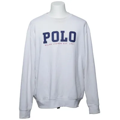 Sweatshirt (Hvid) fra Polo Ralph Lauren Bomuld, Elastan, Polyester