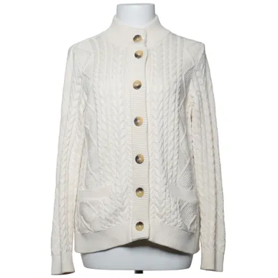 Cardigan (Hvid) fra Woolovers Bomuld