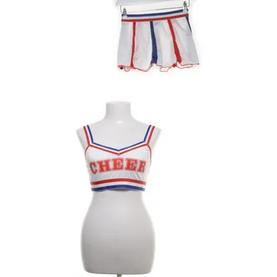 Set (festival, club , party, sexy, boho, hippie, hippy, cheer, cheerleading, sport, custome, set, halloween) Elastane, Polyester