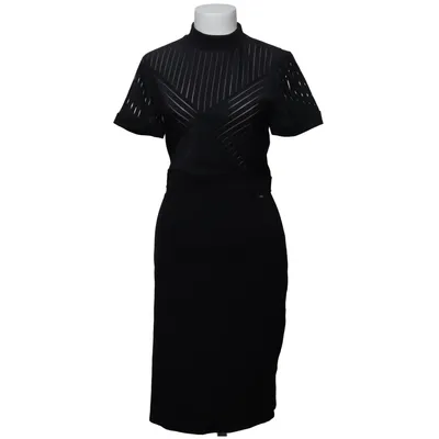 Robe (Noir) de Armani Exchange Élasthane, Polyamide, Polyester, Viscose