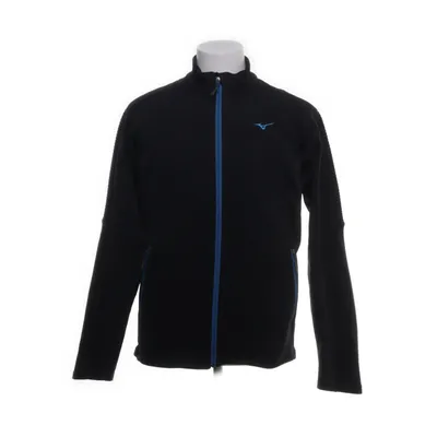 Träningsjacka (Grå, Blå) från Mizuno Polyester, Polyuretan