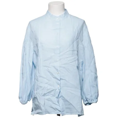 Shirt (Blauw) van Aspesi Linnen