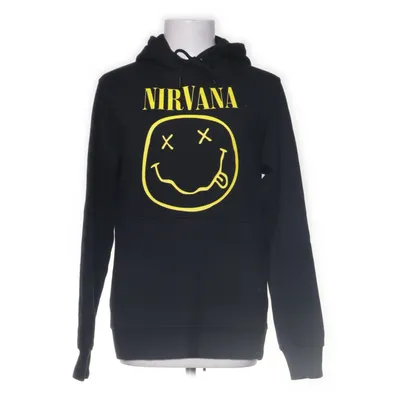 Huvtröja (Svart, Gul) från Nirvana Bomull, Polyester