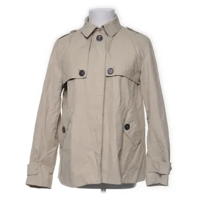 Trenchcoat (Beige) från Zara Basic Bomull, Polyamid