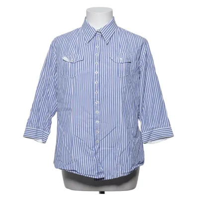 Chemise (Bleu, Blanc) de The Shirt Factory Coton