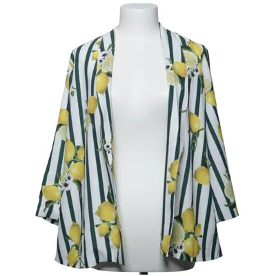 Blazer (Blanc, Vert, Jaune) de Aéryne Polyester