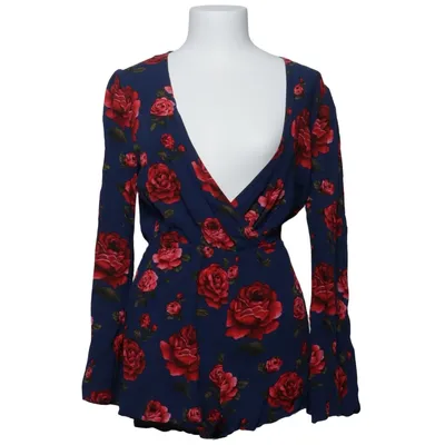 Combinaison (Bleu, Rouge) de Forever 21 Viscose