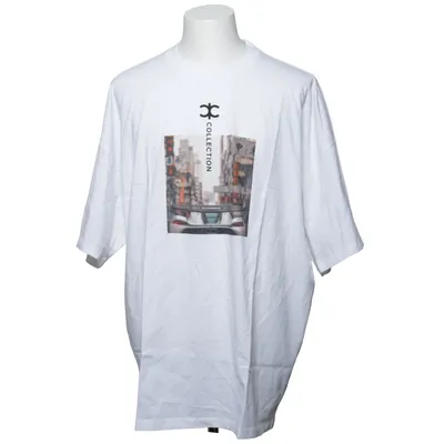 T-shirt (Wit) van H Collection Organisch katoen
