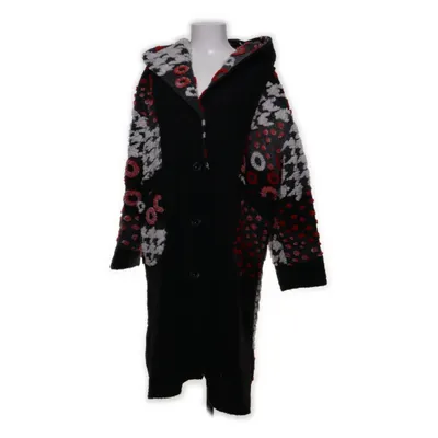 Coat (Black, Red, Multicolored) from Nostalgia Polyester, Wool