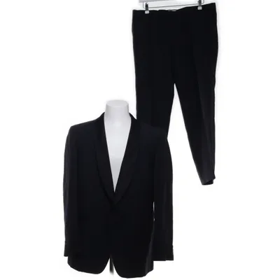 Suit (Blue) from Konen Wool, Mohair, Viscose