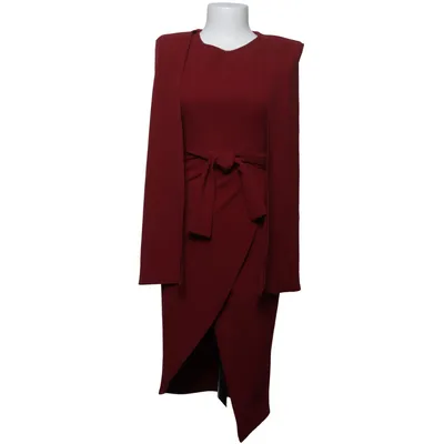 Robe de cocktail (Rouge) de Club London Élasthane, Polyester