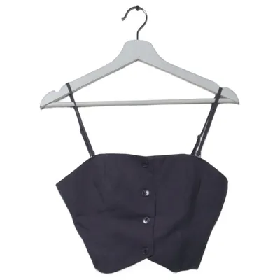 Crop Top (Grau) von About You Baumwolle, Leinen, Viskose