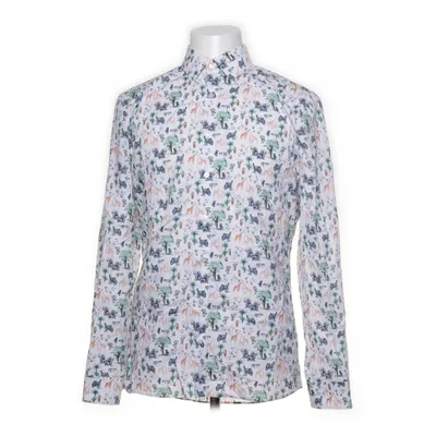 Chemise (Blanc, Multicolore) de Olymp Coton