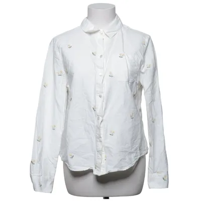 Chemise (Blanc, Jaune) de Sézane Coton, Polyester