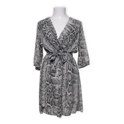 Klänning (Svart, Grå, Vit, Flerfärgad) från New Collection Elastan, Polyester