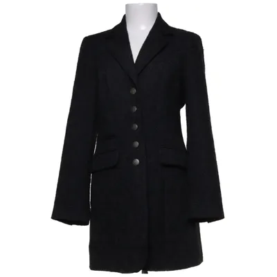 Manteau (Noir) de Landhaus Laine d'alpaga, Polyamide, Polyester