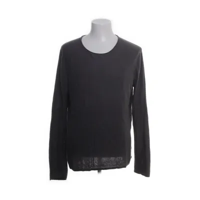Tröja (ELLIOT SOLID L/S V-NECK KNIT) från Kuyichi Linne, Ekologisk bomull