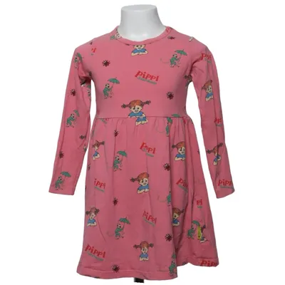 Robe (Rose) de Pippi Långstrump Coton, Élasthane